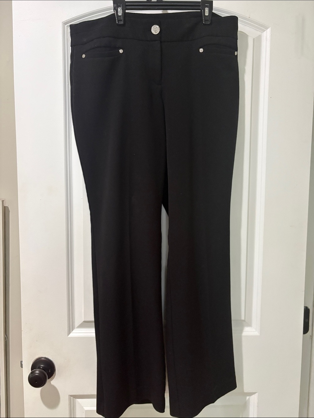 Black Women's Pull-On Dress Pants